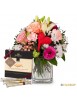 Bouquet Fête des Mères avec gaufrettes
