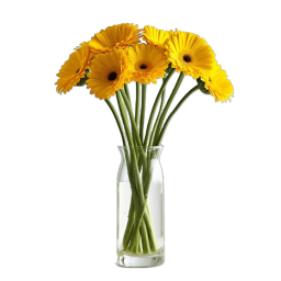 Gerbera Jaune à l'Unité  - Livraison de Fleurs Lausanne - Macky Fleurs