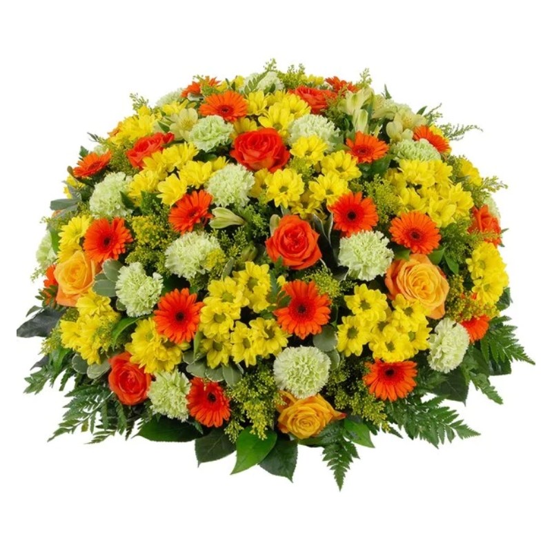 Douceur - Coussin de deuil coloré - Macky Fleurs - Lausanne