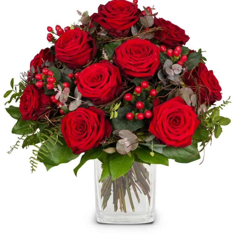 Bouquet de roses rouges Passion - Déclaration d'amour - Macky Fleurs